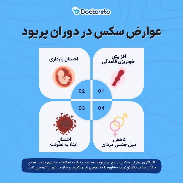  ارضا شدن چه فوایدی دارد + کفاره سکس در پریودی + احتمال بارداری در پریودی