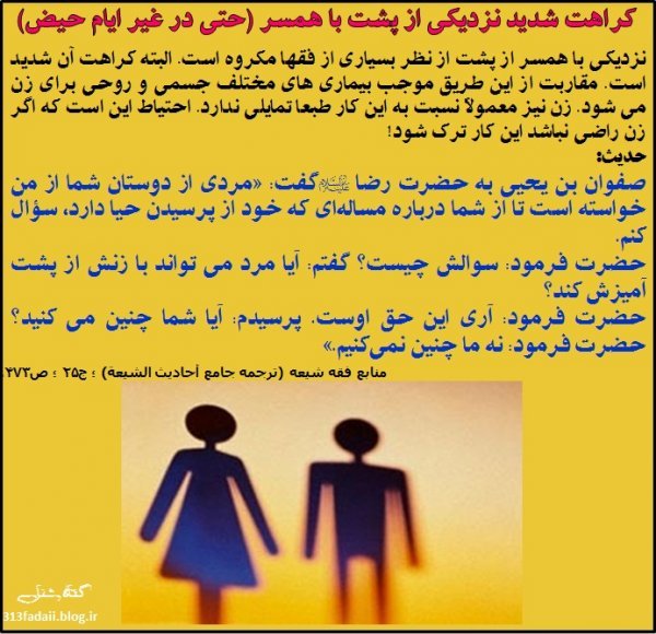  سکس از پشت و بارداری + حکم سکس از مقعد + معایب و مزایای سکس زیاد