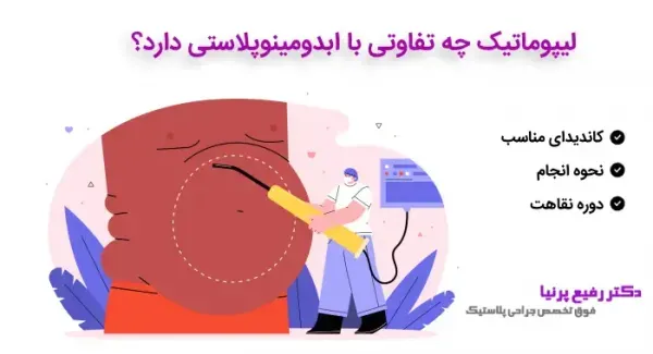 لیپو و ابدو چه فرقی دارد+عمل لیپو ابدو چقدر طول میکشد+لیپو۳۶۰ درجه یعنی چی