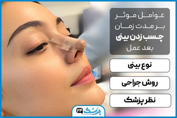  فیلم نحوه چسب زدن بینی استخوانی