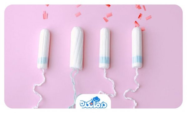 فیلم و عکس استفاده از تامپون قاعدگی