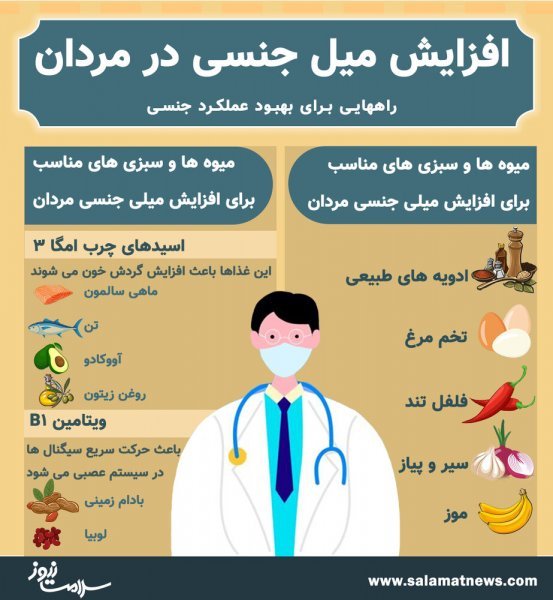  چی بخوریم که رابطه زناشویی /سکس /پورن طولانی داشته باشیم؟