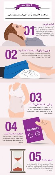  تجربیات عمل ابدو / ابدومینوپلاستی