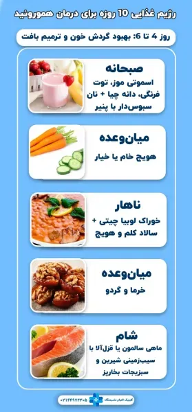  چه غذای برای هموروئید خوب است؟