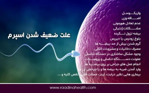  آیا اسپرم ضعیف قابل درمان است؟