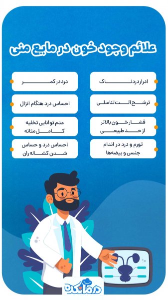  دیدن خون در اسپرم / مایع منی نشانه چیست+اسپرم قرمز رنگ نشانه چیست؟