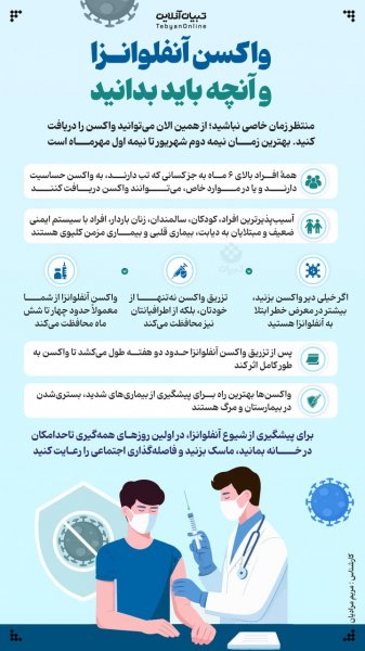  تفاوت واکسن آنفولانزا هلندی و فرانسوی