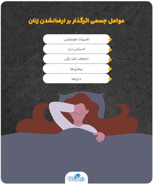  عوارض ارضا شدن در زمان پریودی بدون دخول