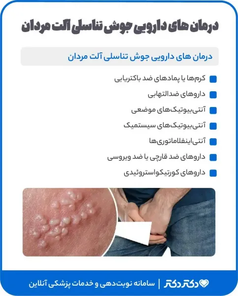  عکس زخم دستگاه تناسلی مردان