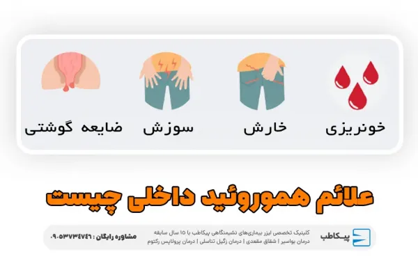  بواسیر خارجی خطرناک است یا داخلی + عکس