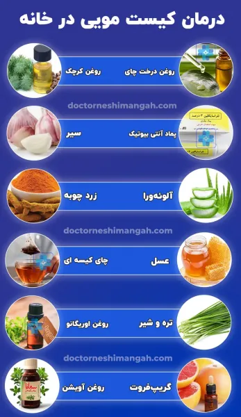  کدام روش عمل کیست مویی بهتر است؟