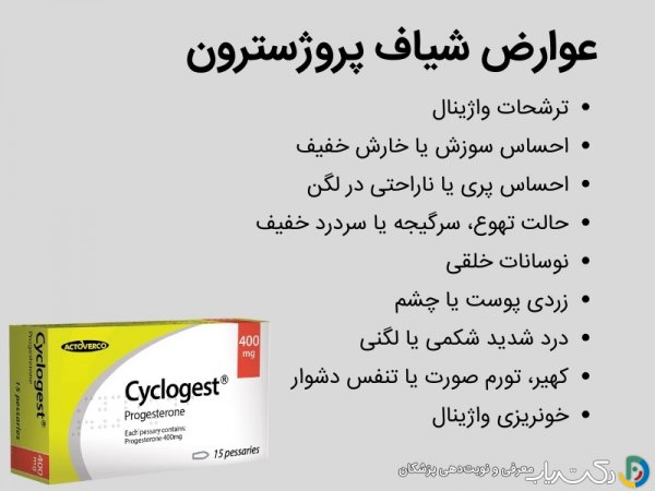  شیاف برای قطع خونریزی در بارداری