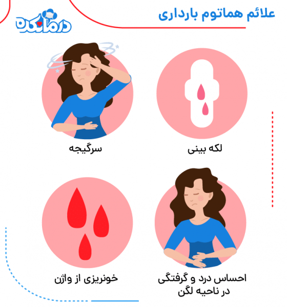  عکس لخته خون در بارداری