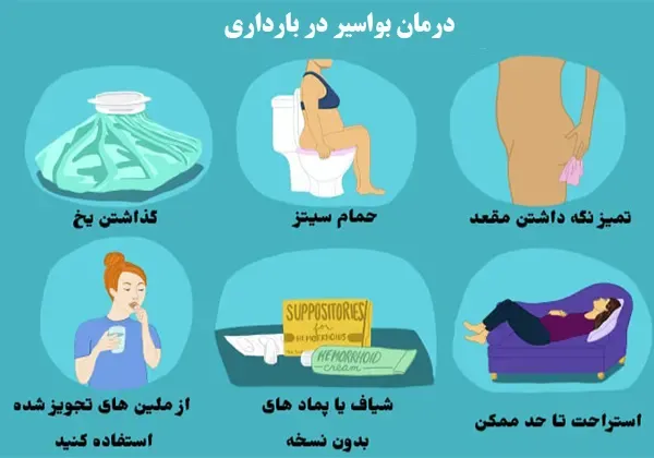  خونریزی بواسیر در بارداری