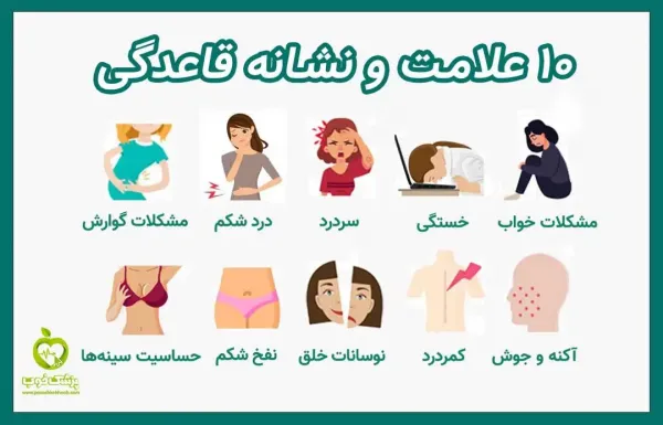  پی ام اس (pms) چند روز قبل از پریود