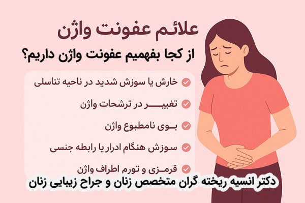  بیماری های واژن با عکس