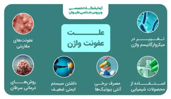  بیماری های واژن با عکس