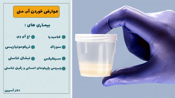  آیا آب منی باعث چاقی میشود؟