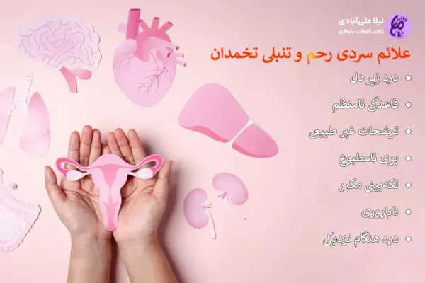 دلایل ایجاد سردی رحم و تنبلی تخمدان